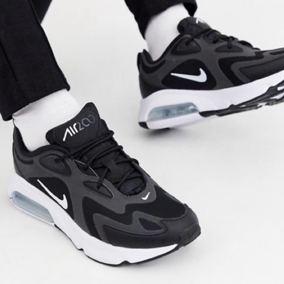 Nike Shoes - NIKE AIR MAX 200 Sneakers Shoes New Black White